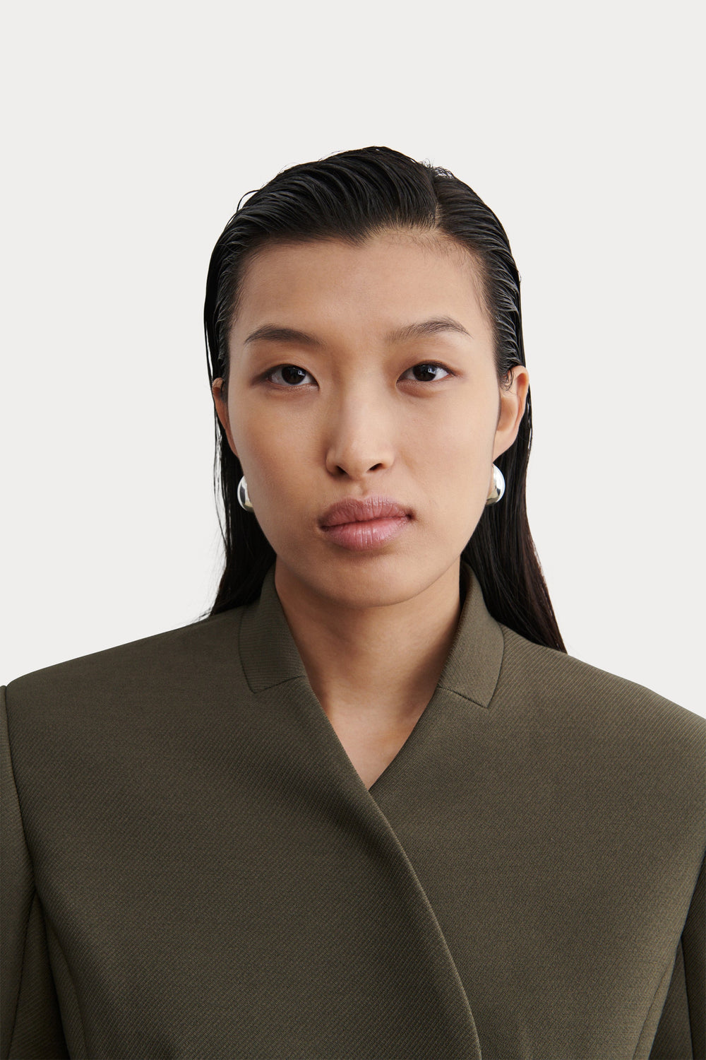 Rachel Comey Accessories Omega Hoop Silver