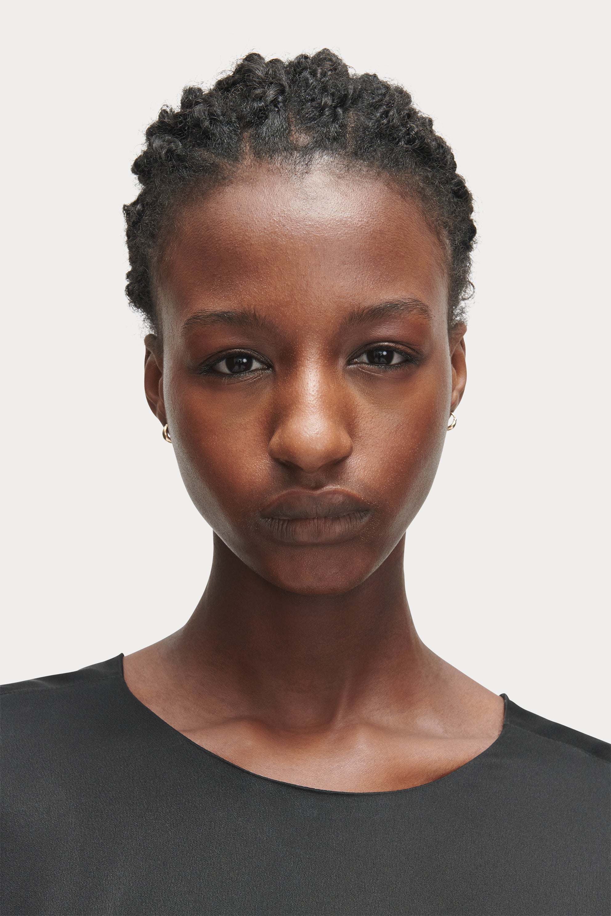 Rachel Comey Accessories Baby Alpha Hoop Gold