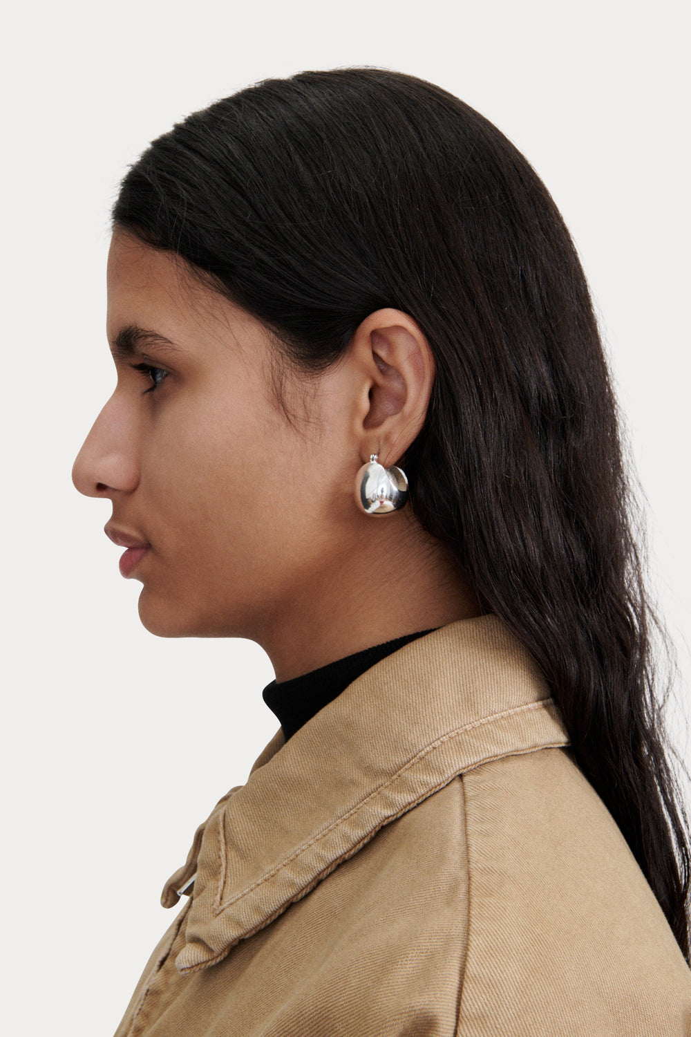 Rachel Comey Accessories Keel Hoop Silver
