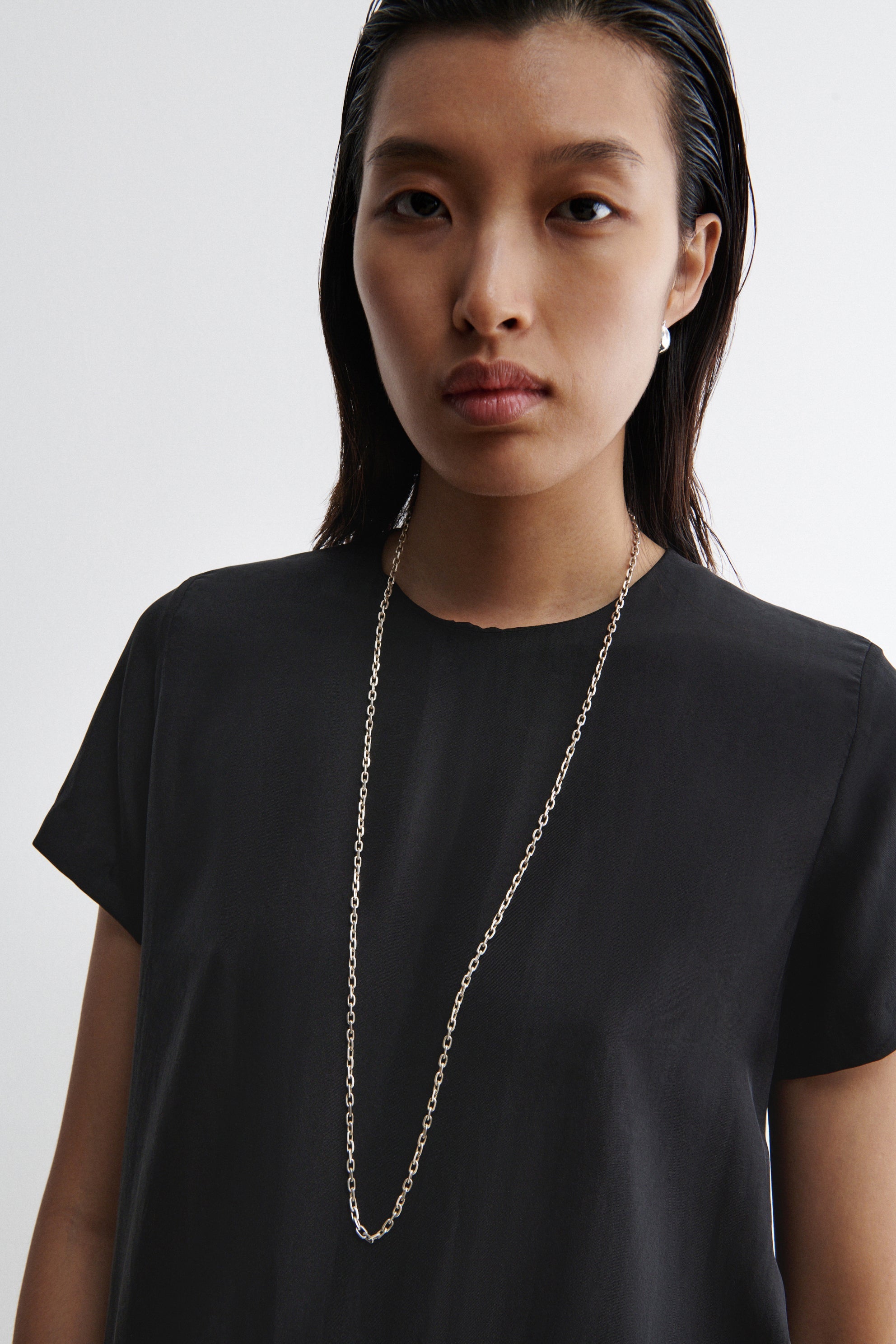 Rachel Comey Accessories Dainty Long Lorne Silver