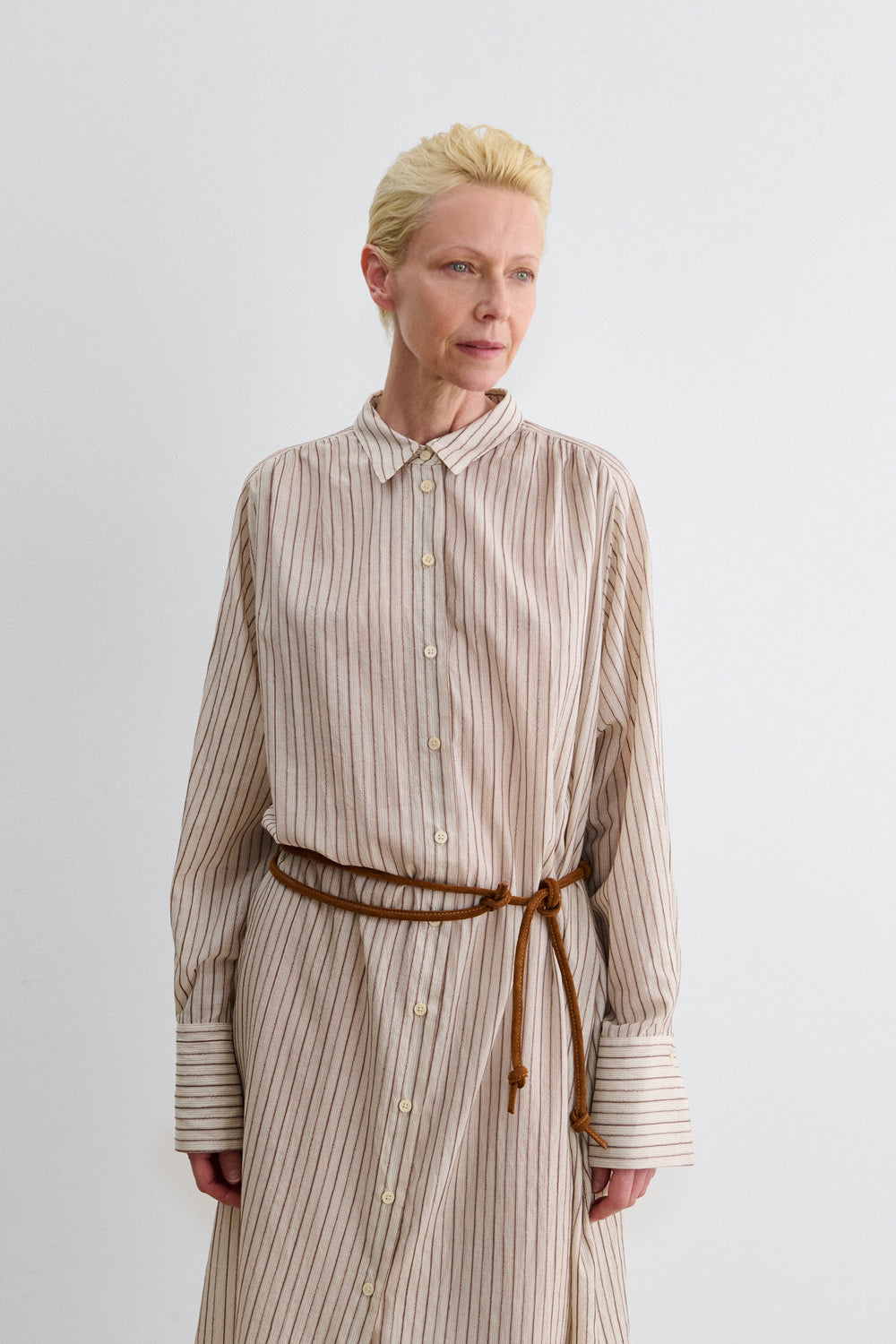 Rachel Comey Accessories Skinny Tubular Tie Belt Whisky