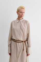 Rachel Comey Accessories Skinny Tubular Tie Belt Whisky