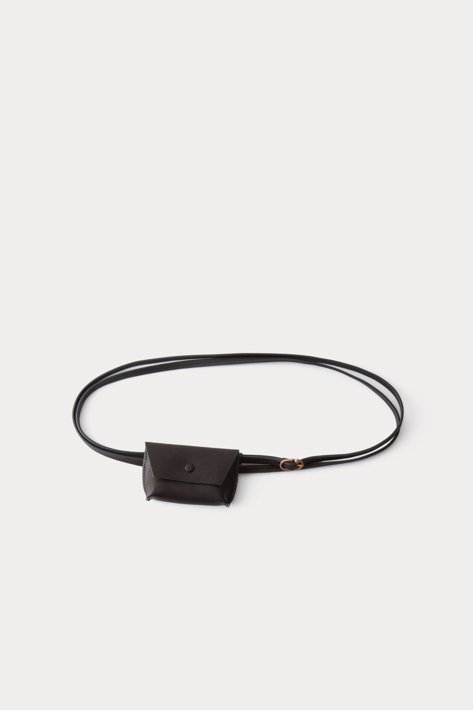 Rachel Comey Accessories Double Wrap Hamecon Card Slot Belt Black
