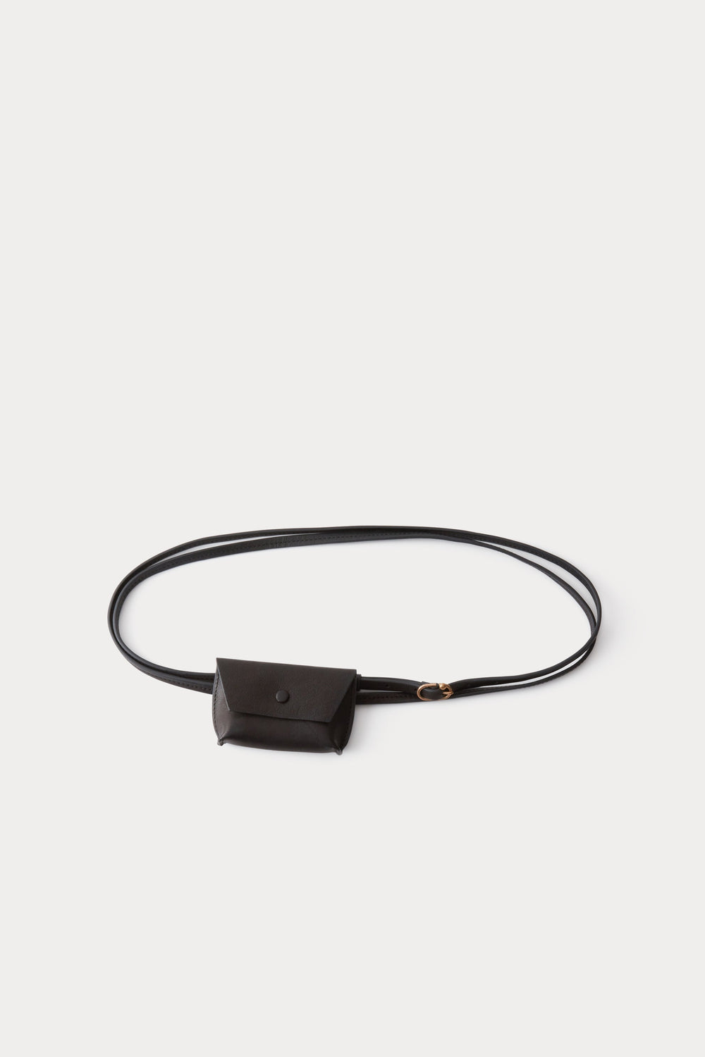 Rachel Comey Accessories Double Wrap Hamecon Card Slot Belt Black