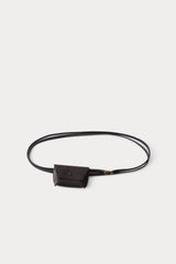 Rachel Comey Accessories Double Wrap Hamecon Card Slot Belt Black