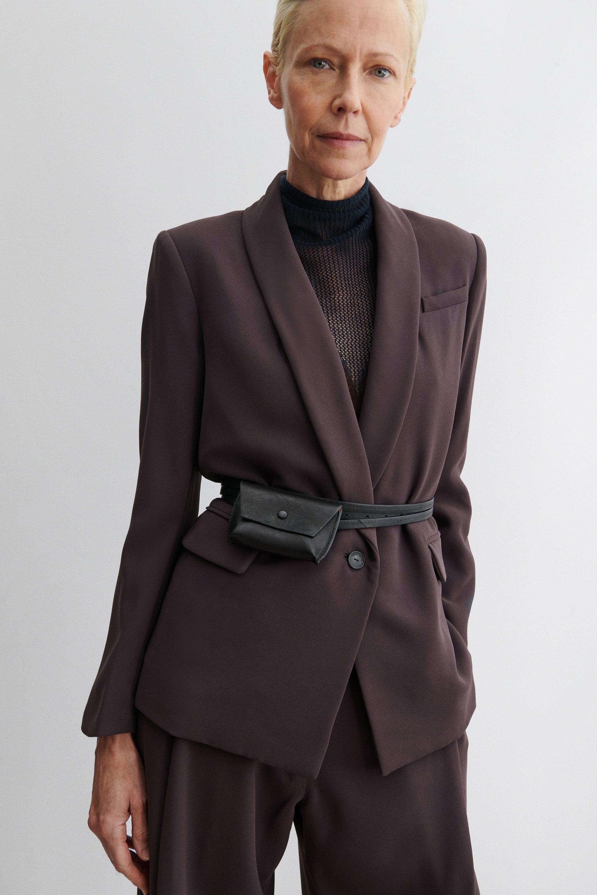 Rachel Comey Accessories Double Wrap Hamecon Card Slot Belt Black