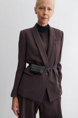 Rachel Comey Accessories Double Wrap Hamecon Card Slot Belt Black