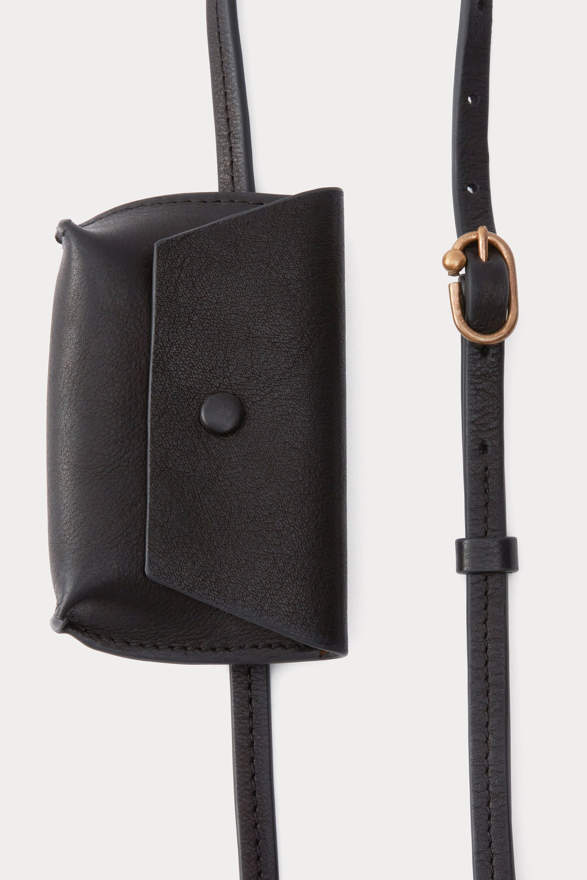 Rachel Comey Accessories Double Wrap Hamecon Card Slot Belt Black