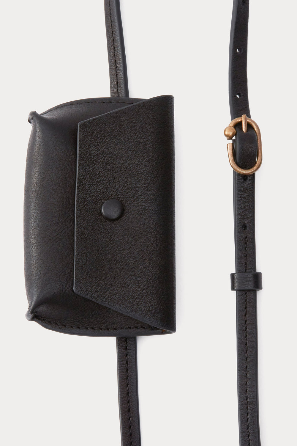 Rachel Comey Accessories Double Wrap Hamecon Card Slot Belt Black