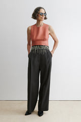 Rachel Comey Accessories Embroidered Toga Belt Black