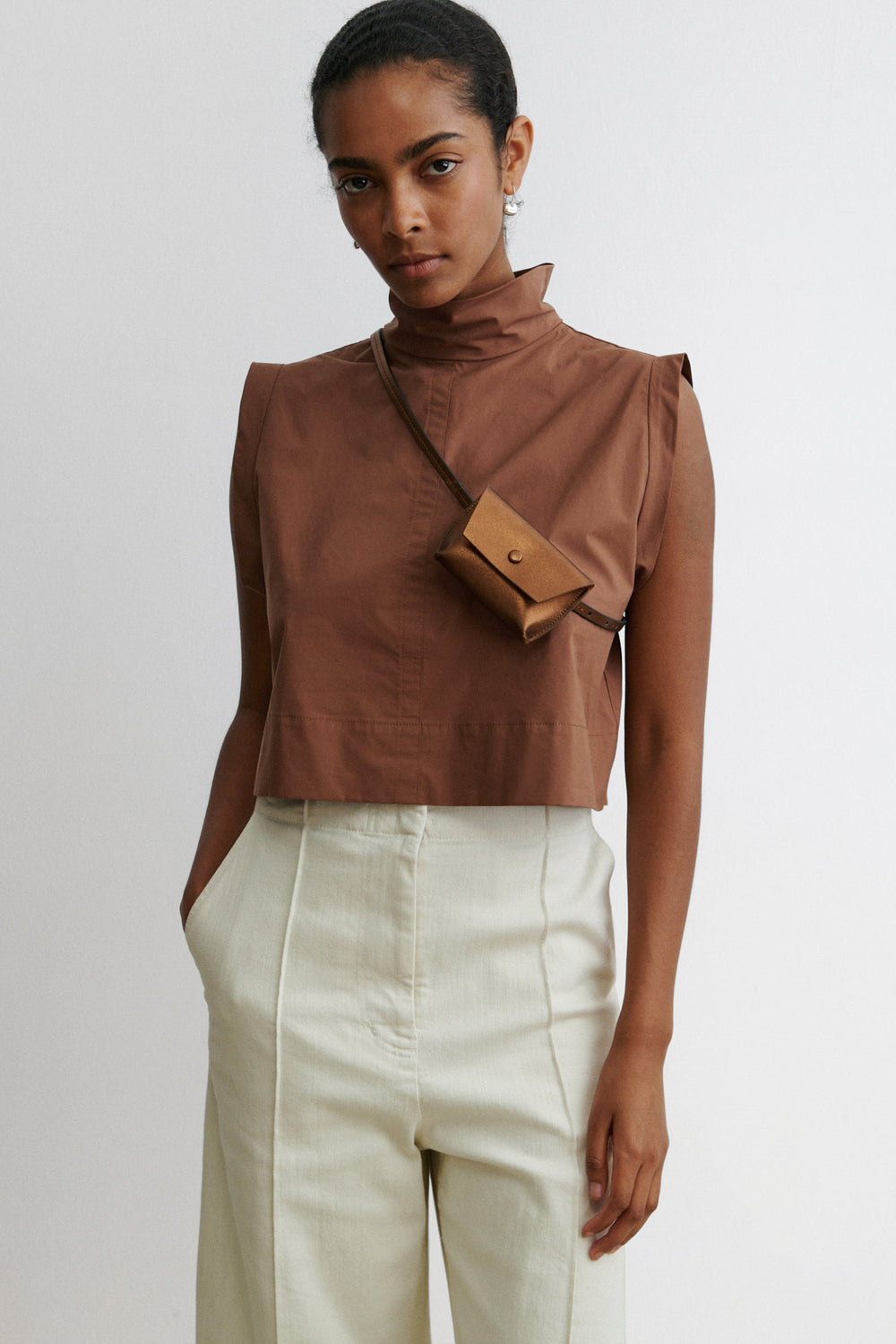 Rachel Comey Accessories|Sale Hamecon Card Slot Belt Bronze