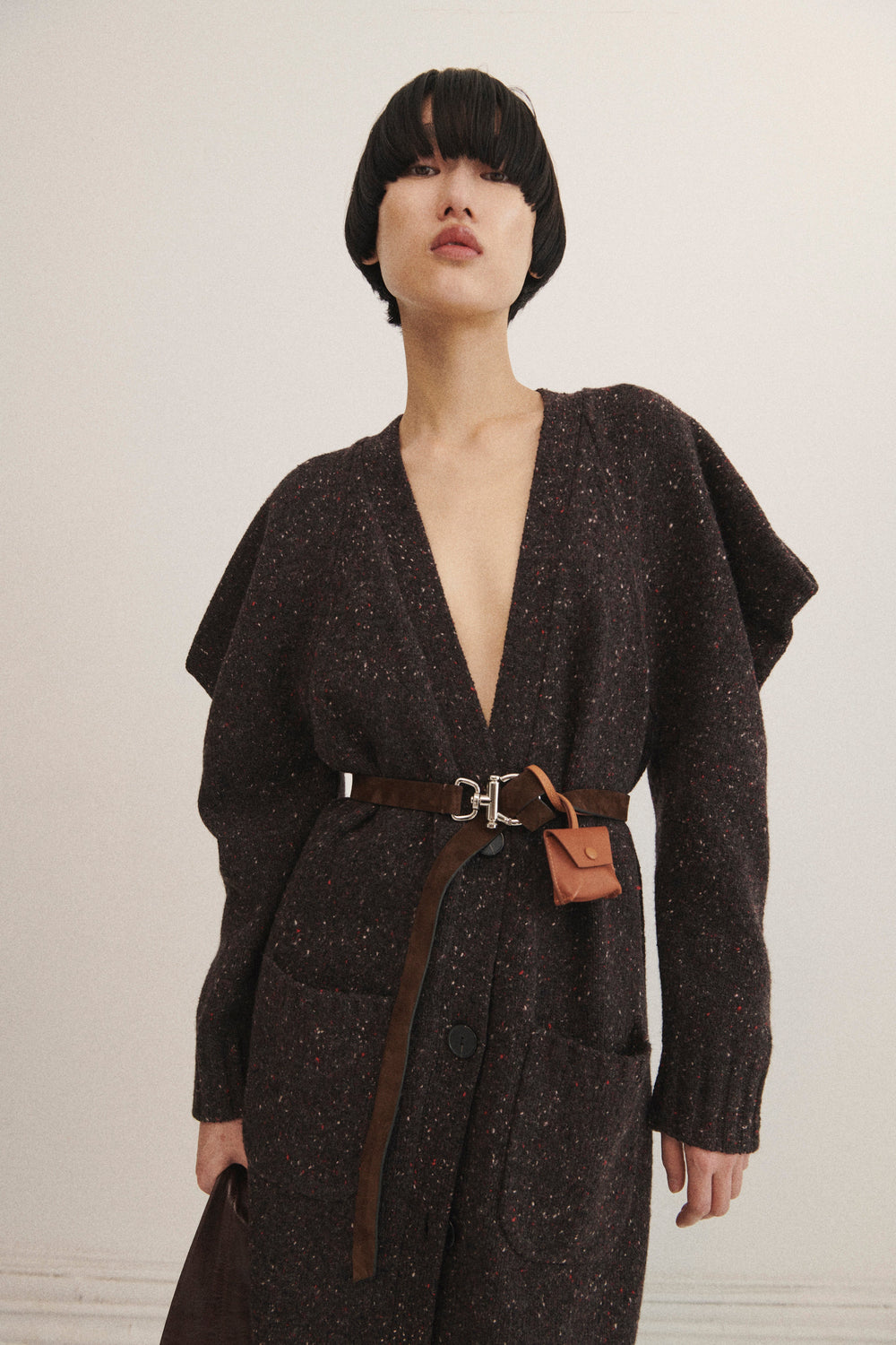 Rachel Comey Accessories Air Tag Holder Caramel