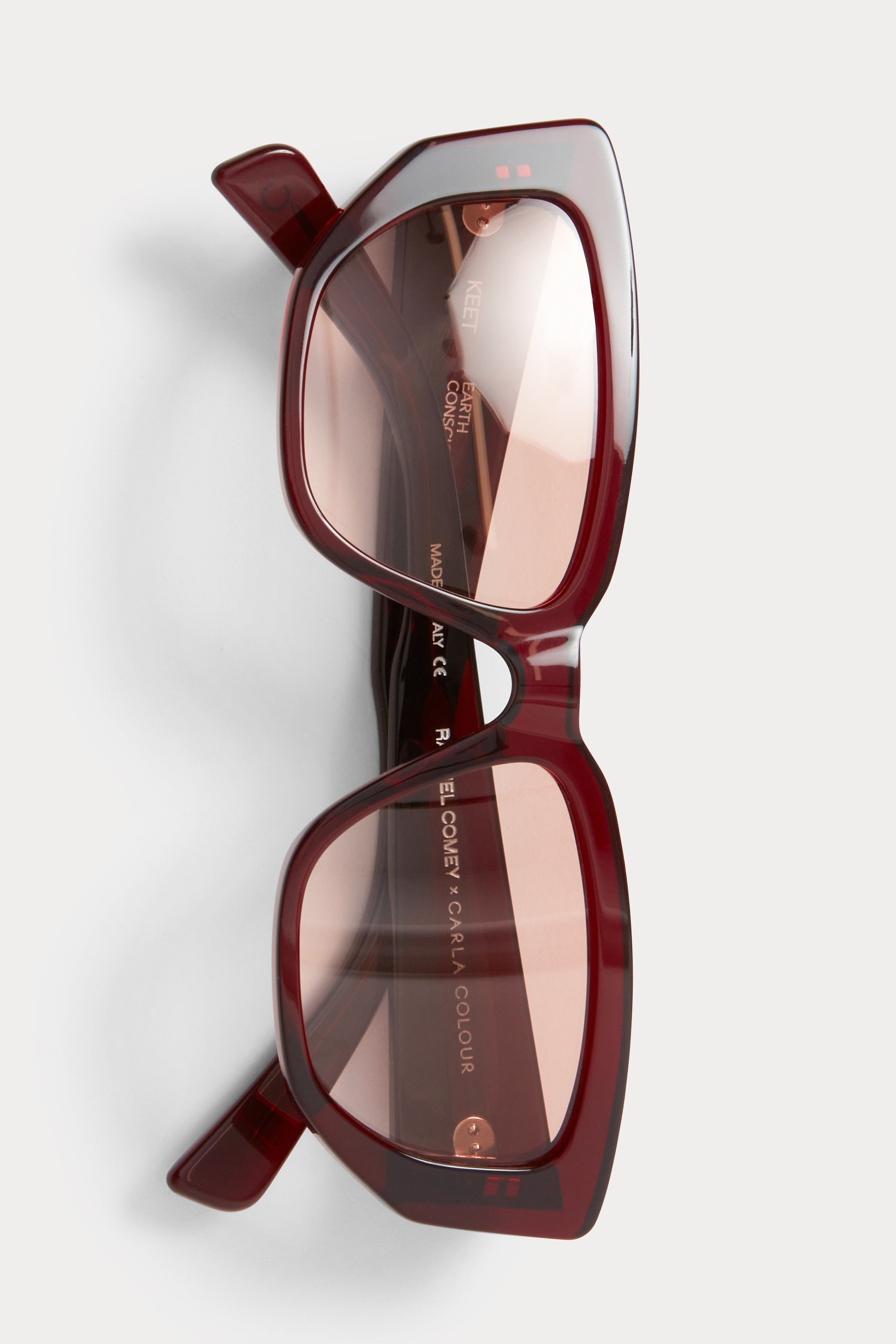 Rachel Comey Accessories Keet Readers RX+2.25 Red