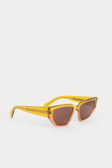 Rachel Comey Accessories Keet Sunglasses Yellow Orange
