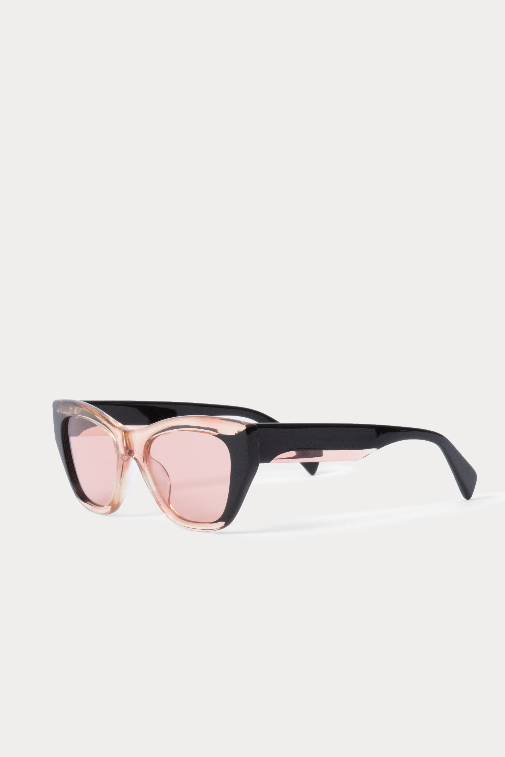 Rachel Comey Accessories Ayres Sunglasses Black\/Clear Pink