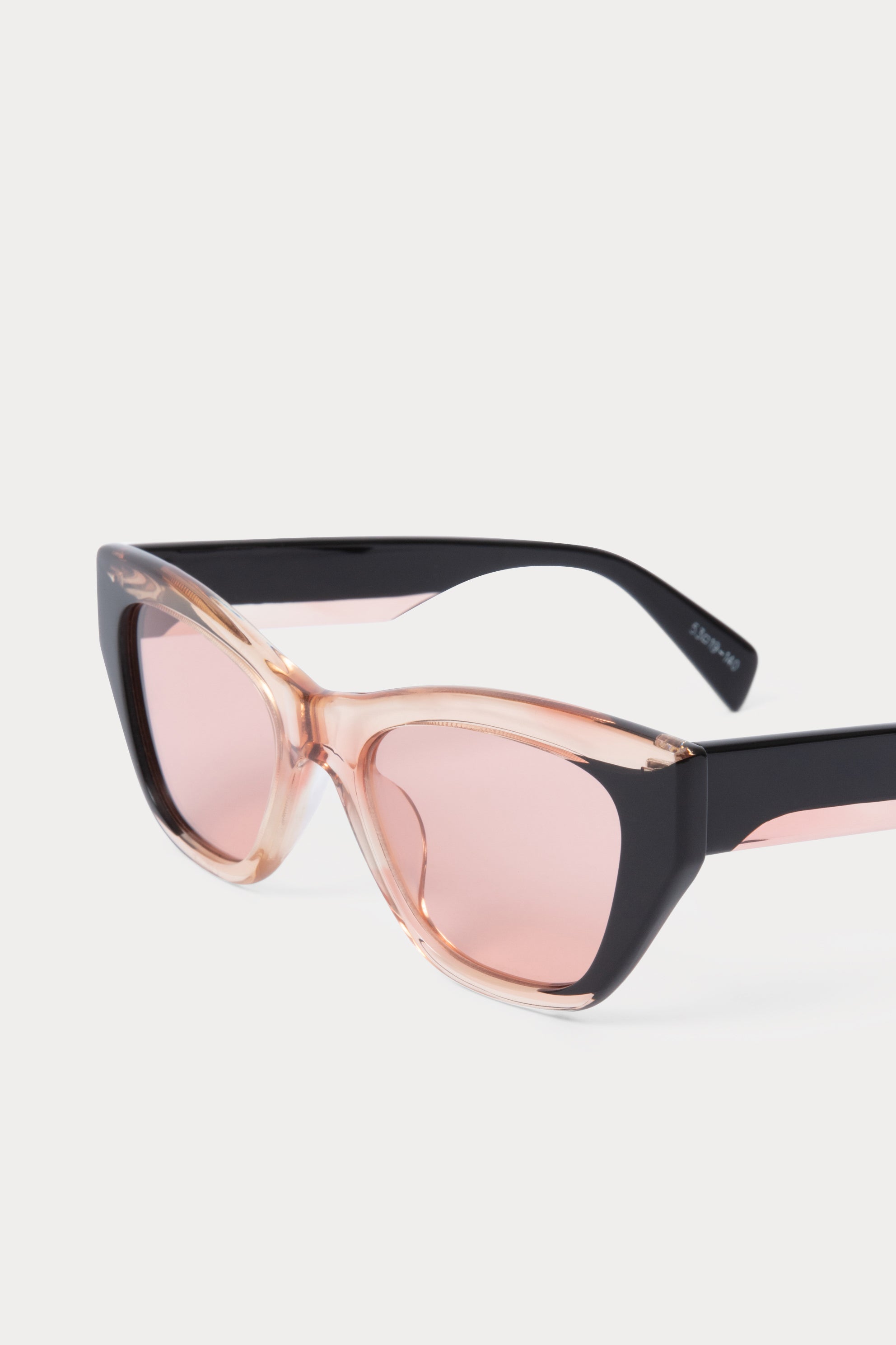 Rachel Comey Accessories Ayres Sunglasses Black\/Clear Pink