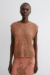 Rachel Comey Sale|Clothing Brocca Vest Melon-Bronze