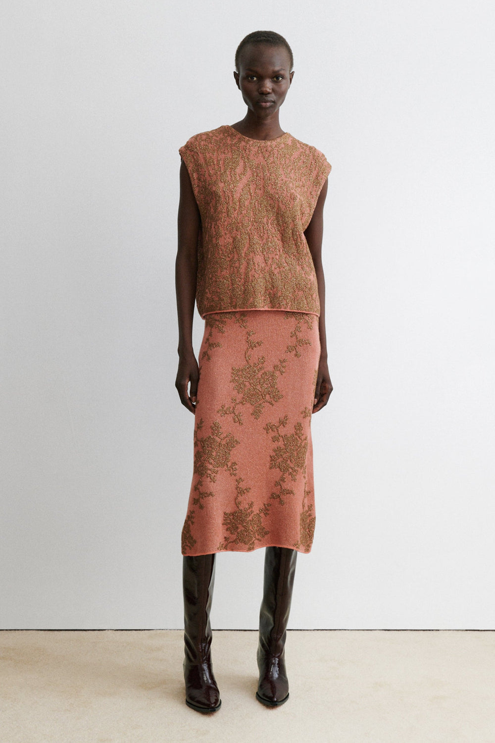 Rachel Comey Sale|Clothing Brocca Vest Melon-Bronze