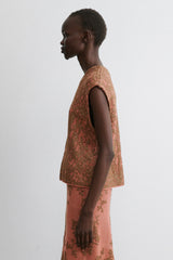 Rachel Comey Sale|Clothing Brocca Vest Melon-Bronze