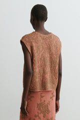 Rachel Comey Sale|Clothing Brocca Vest Melon-Bronze