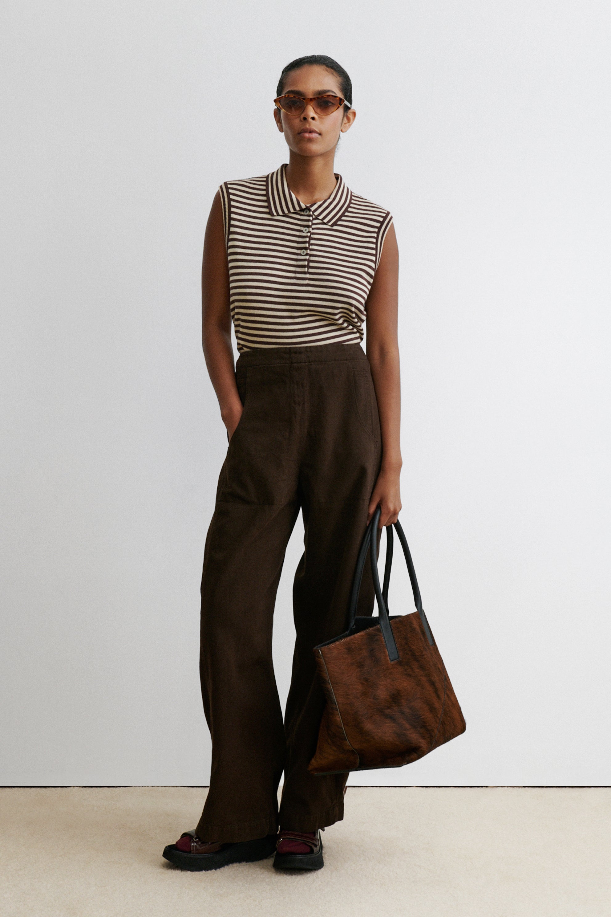 Rachel Comey Sale|Clothing Pola Vest Sand-Brown