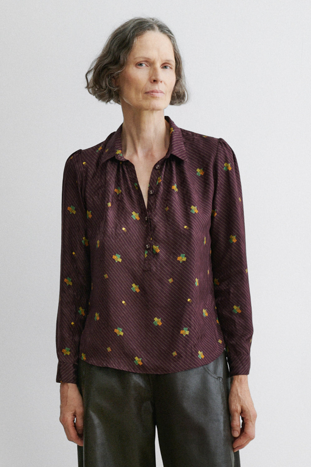 Rachel Comey Sale|Clothing Bainville Top Bordeaux