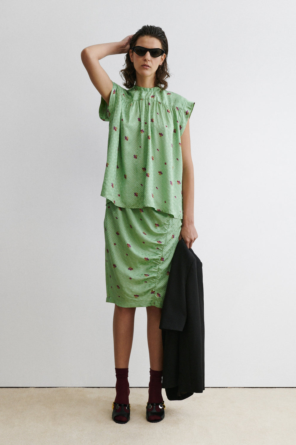 Rachel Comey Clothing|Sale Mozby Top Celedon
