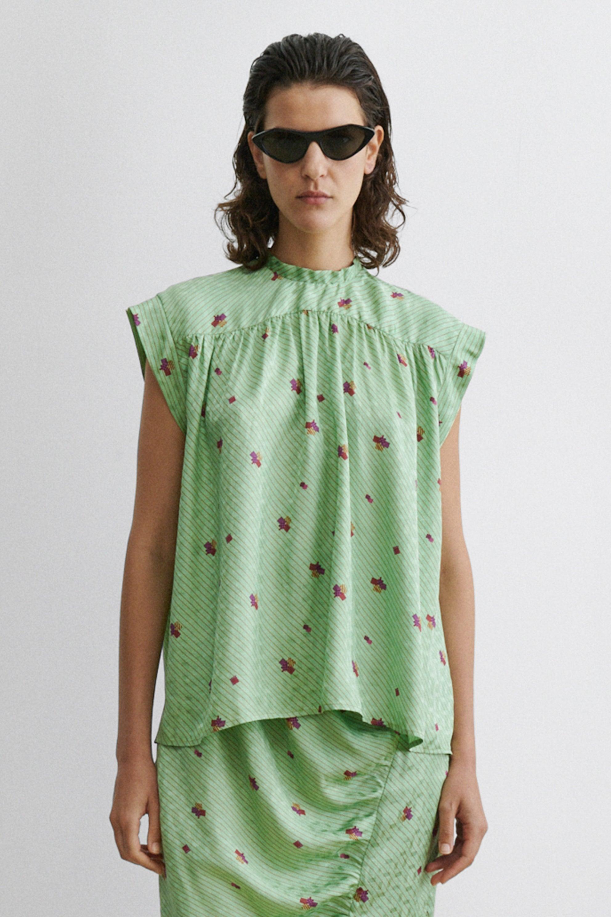 Rachel Comey Clothing|Sale Mozby Top Celedon