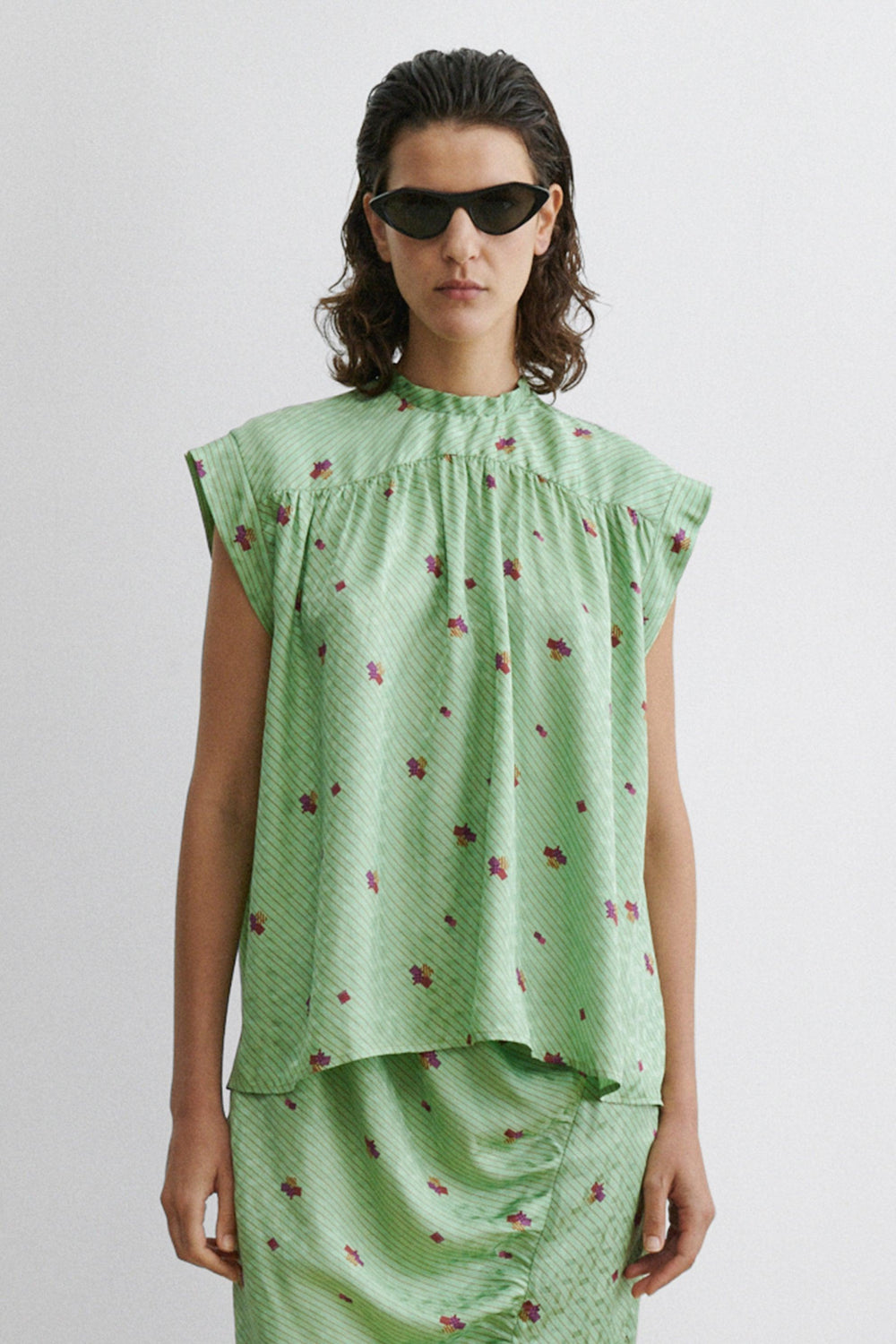 Rachel Comey Clothing|Sale Mozby Top Celedon