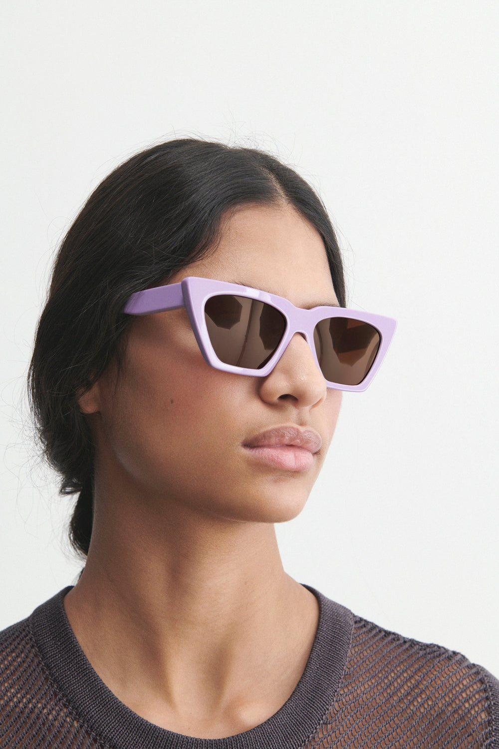 Rachel Comey Clothing Modan Sunglasses Lilac