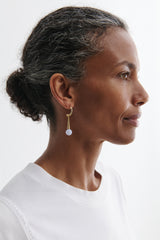 Rachel Comey Accessories Quarry Penjar Earring Brass\/Blue