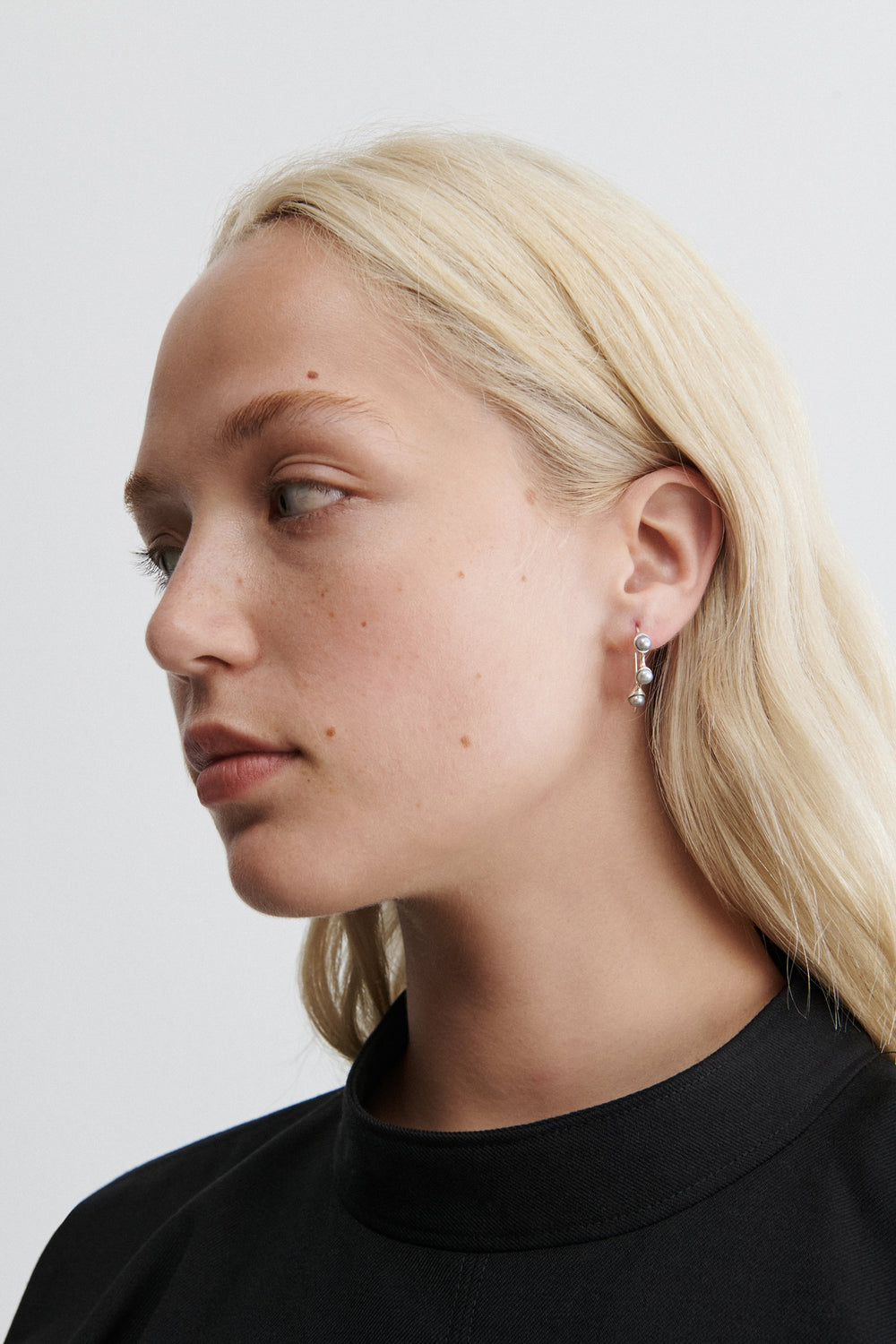 Rachel Comey Accessories Quarry Syan Hoop Earring Sterling Silver