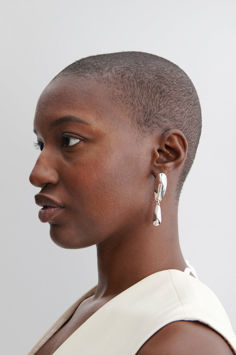Rachel Comey Accessories Quarry Duras B Earring Pair Silver