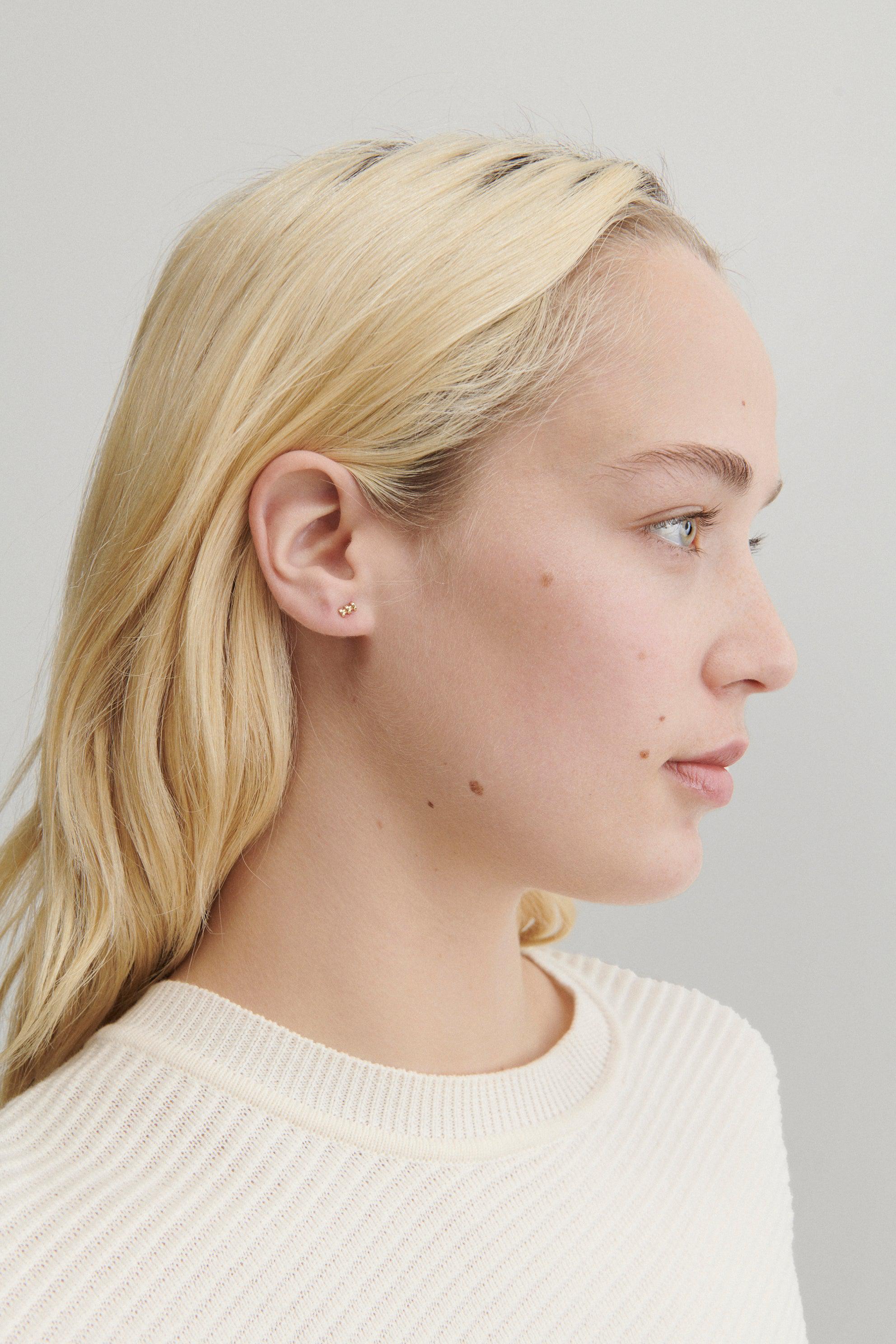 Rachel Comey Accessories Quarry TriSemi Earring Single Gold