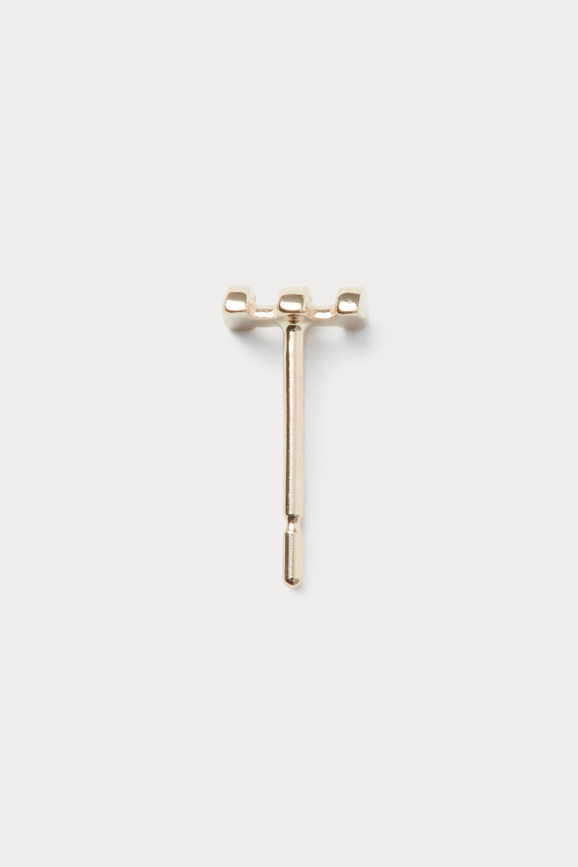 Rachel Comey Accessories Quarry TriSemi Earring Single Gold