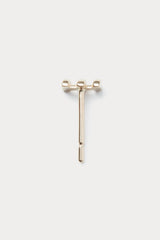 Rachel Comey Accessories Quarry TriSemi Earring Single Gold