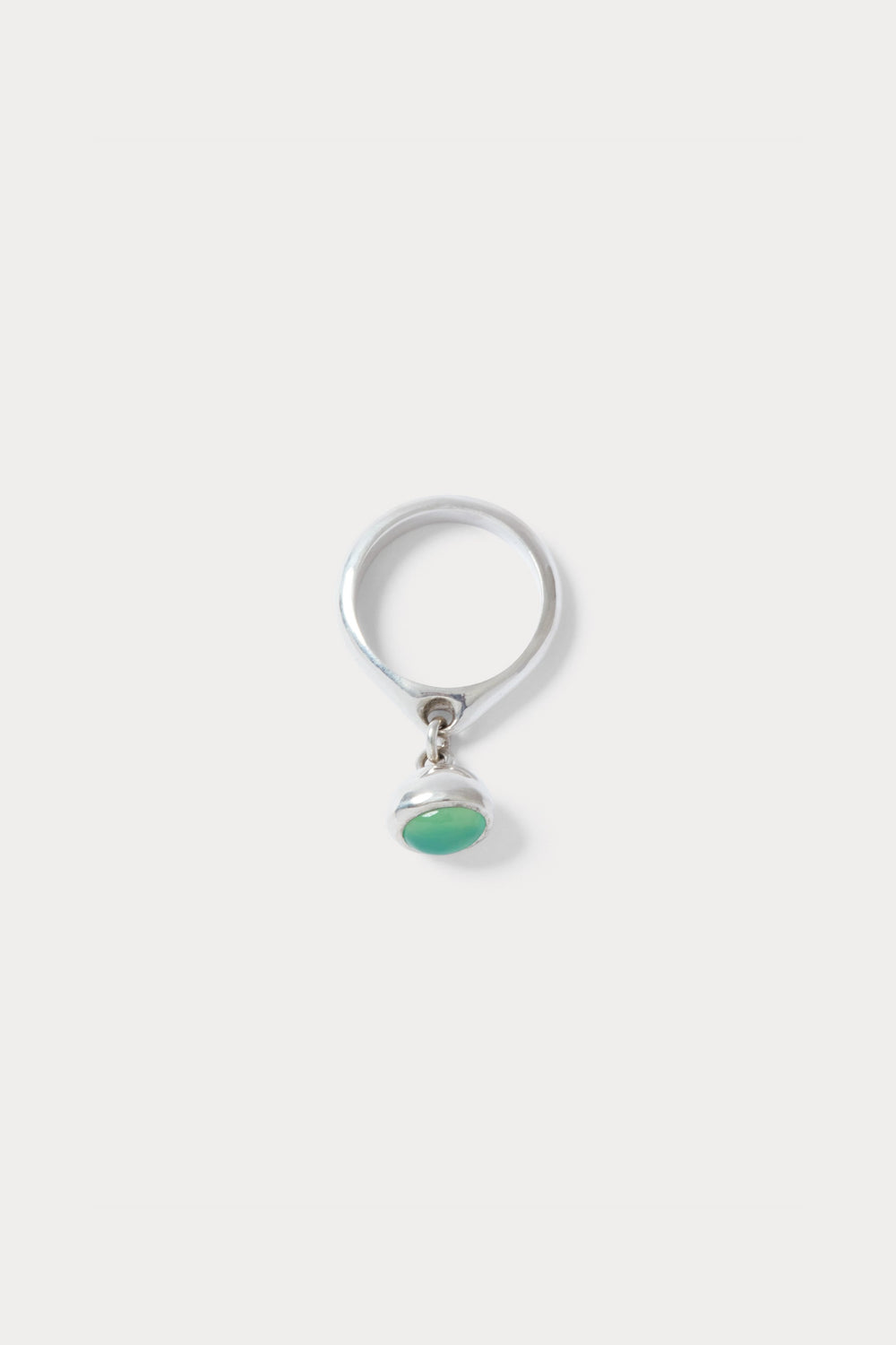 Rachel Comey Accessories Quarry Fret Ring-C Silver\/Chyrosprase