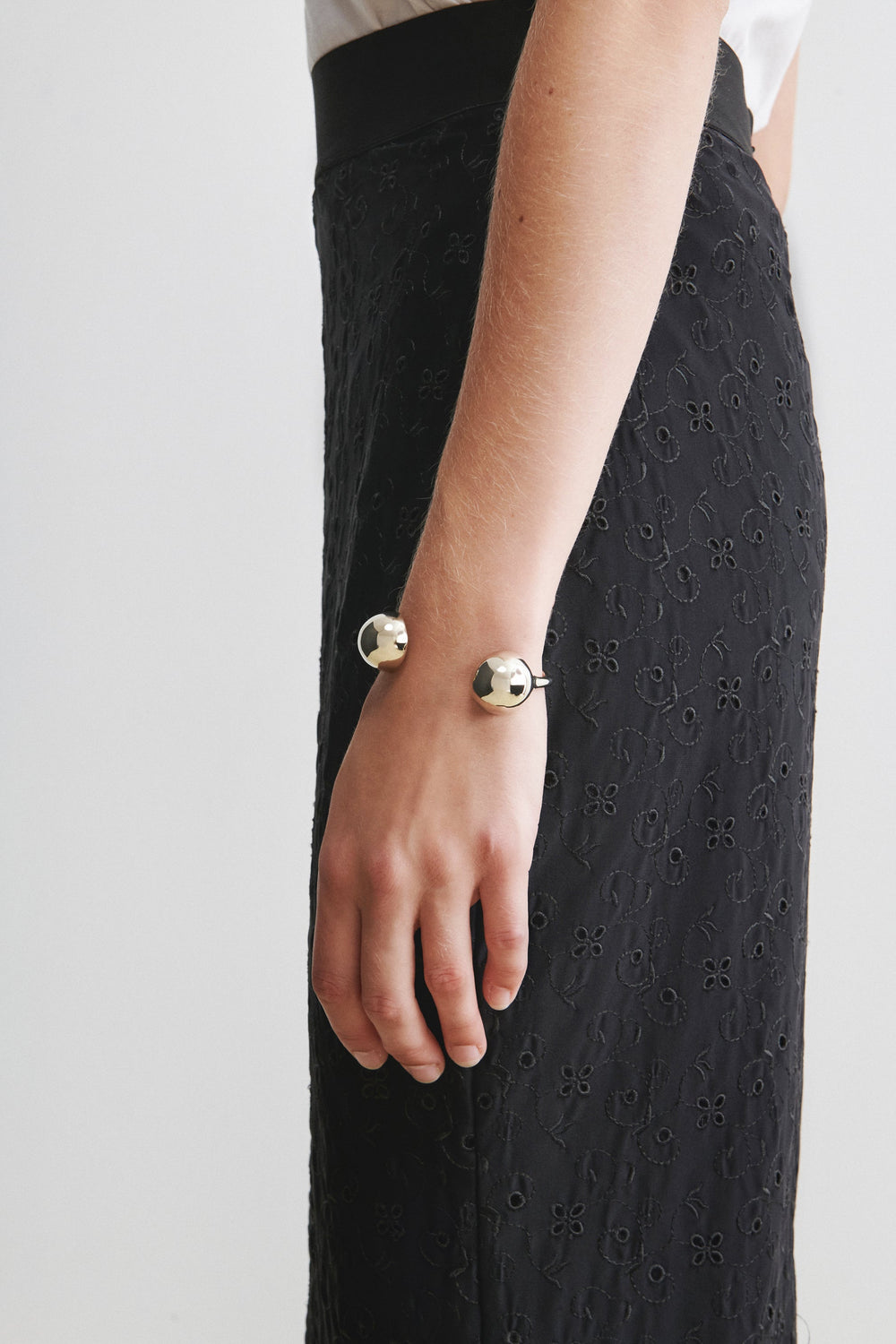 Rachel Comey Accessories Quarry Double Opis Cuff Silver