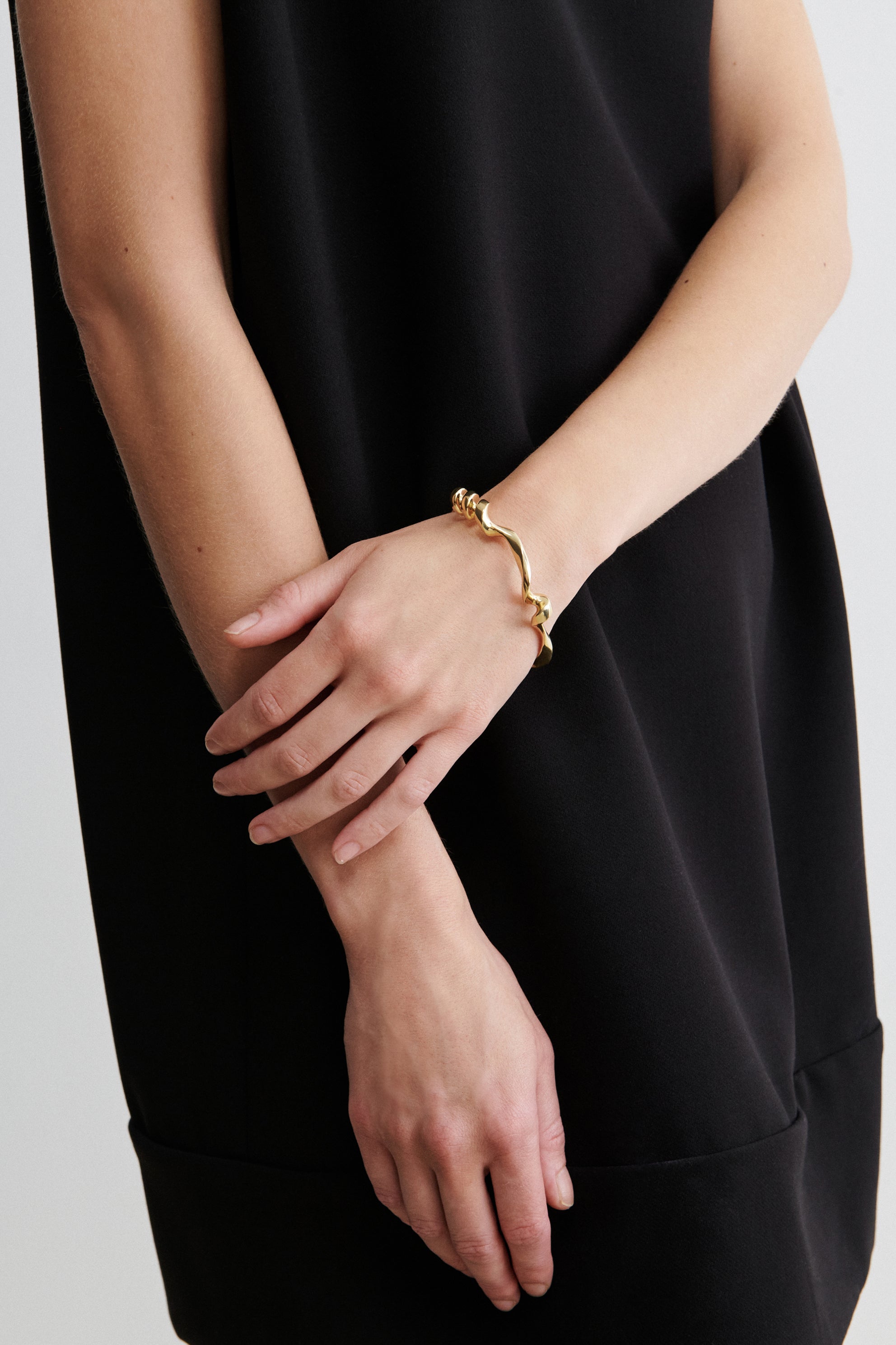 Rachel Comey Accessories Quarry Whorl Cuff Brass