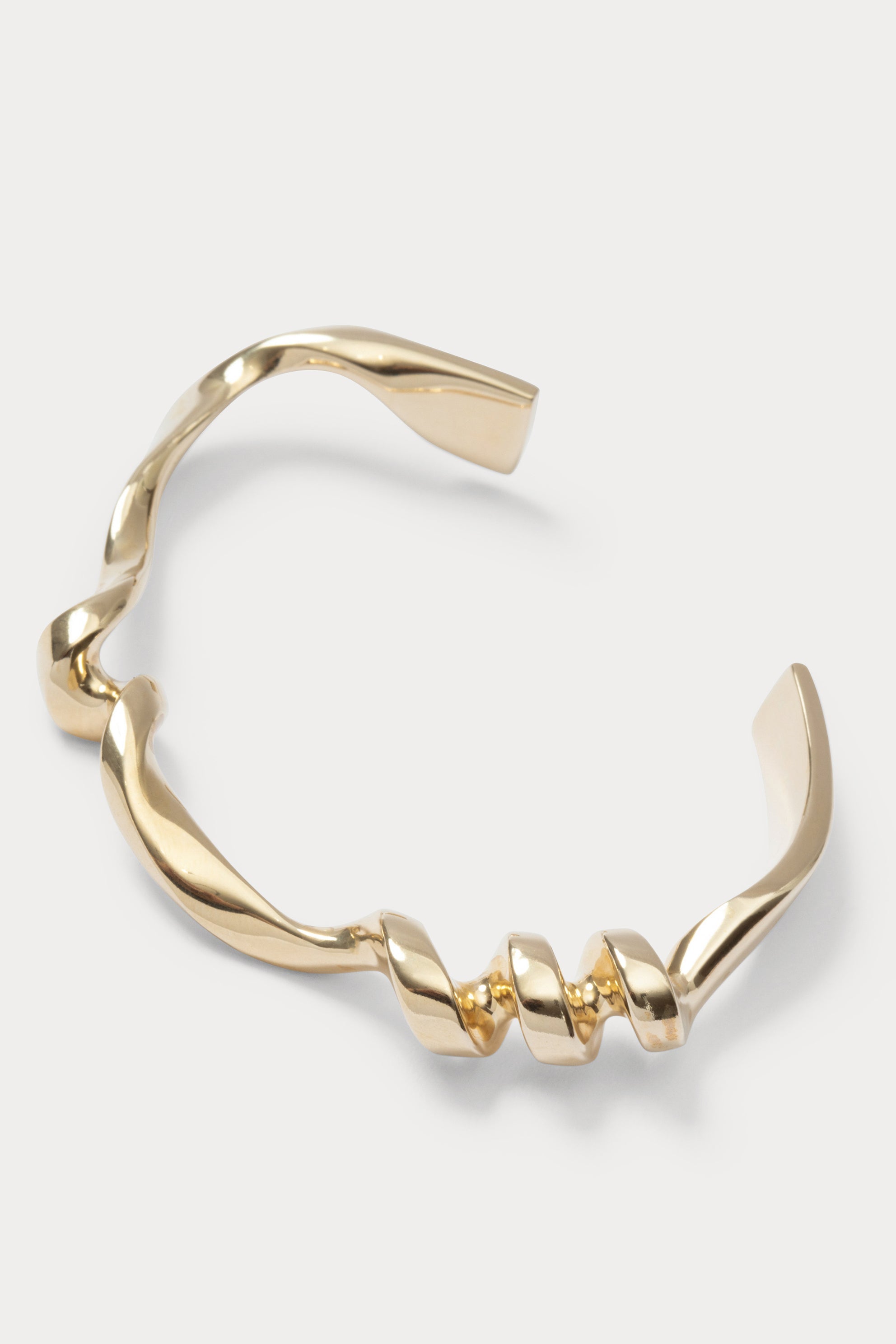Rachel Comey Accessories Quarry Whorl Cuff Brass
